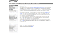 Desktop Screenshot of motte.pl