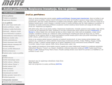 Tablet Screenshot of motte.pl